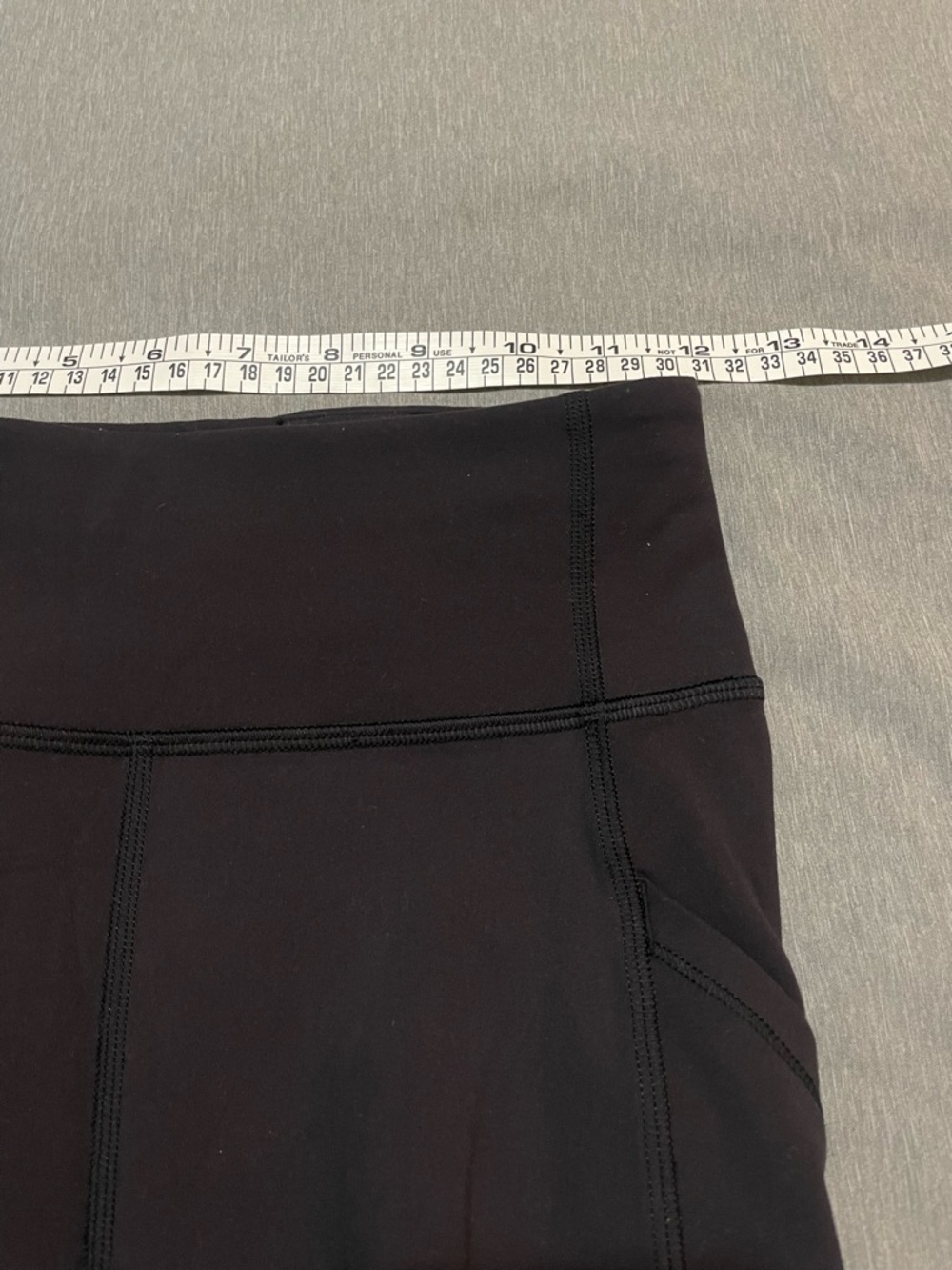 Lululemon Invigorate HR Tight 25 Black Size 4 Leggings Everlux Pockets - Picture 10 of 11